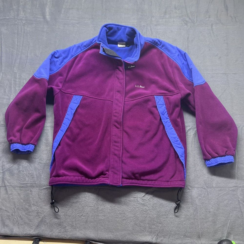 L.L. Bean Purple and Blue Ski Jacket